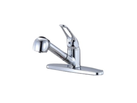 Chrome, Elegantly Crafted, Kitchen Sink Mixer with Sprayer Function - CHGM072 For Discount