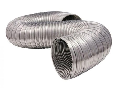 Heat & Glo 4  Uninsulated Flex Duct - UD4-FD Hot on Sale