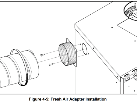 Ambiance Fireplaces Fresh Air Adaptor - ADP4_IN Discount