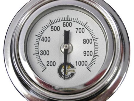 Crown Verity 1000 Degree Thermometer Assembly, 2 1 2  Stem (All Grills) - ZCV-2004 Online