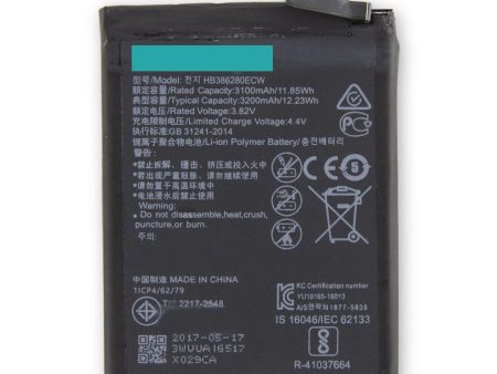 For Honor 9   P10 Replacement Battery 3200mAh - HB386280ECW Supply