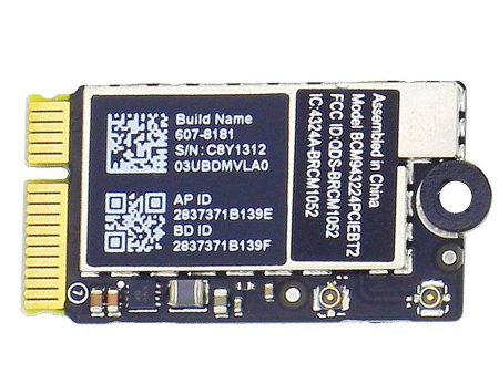 For Apple MacBook Air 13  A1466 A1465 Replacement WiFi and Bluetooth Card Online now