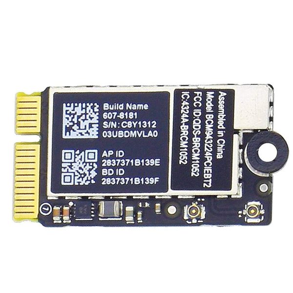 For Apple MacBook Air 13  A1466 A1465 Replacement WiFi and Bluetooth Card Online now