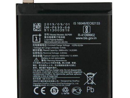 For OnePlus 7 Pro Replacement Battery 4000mAh - BLP699 Sale